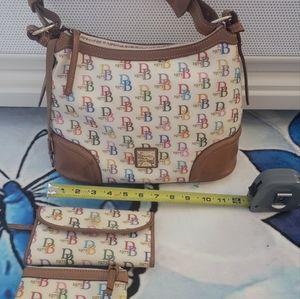 Dooney and bourke purse set rainbow